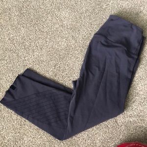 Lulu Lemon leggings with leg detailing